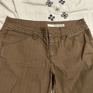 DKNY Jeans brown low waist Y2K pants